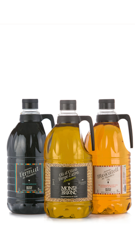 Huile, Vermouth noir et Muscat de 2 L