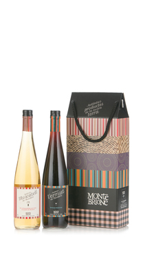 Lote Regalo con Vermut Negro y Moscatel de 75 cl.