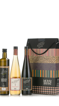 Lote Regalo con AOVE, Vermut Negro y Moscatel de 75 cl.