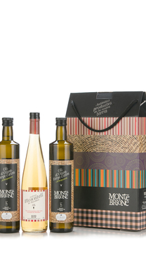 Lote Regalo con 2 de AOVE y Moscatel de 75 cl.