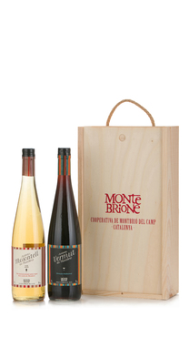Gift Set with Black Vermouth and Muscat of 75 cl.