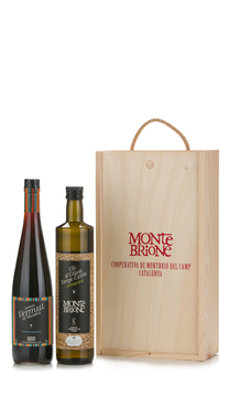 Lote Regalo con AOVE y Vermut Negro de 75 cl.
